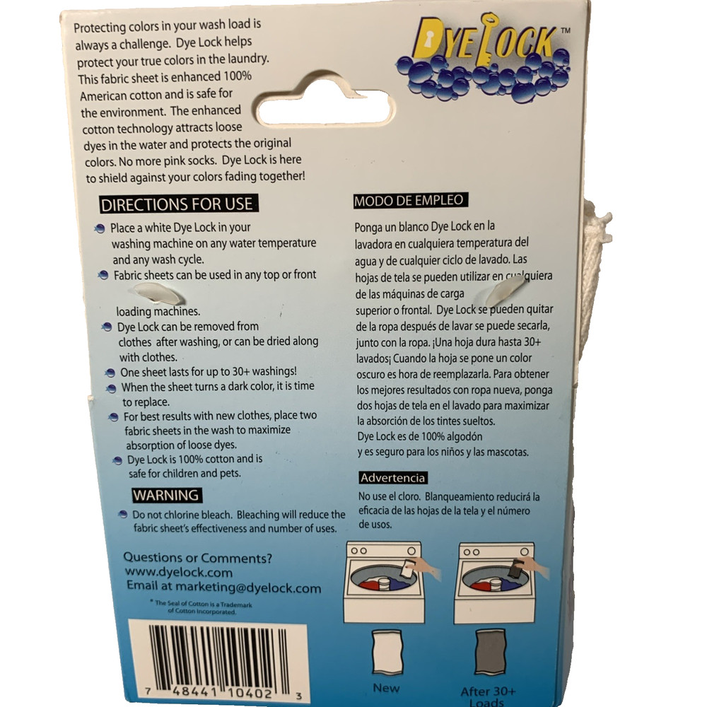 Dye Lock Color Catching Sheets 3 Pack