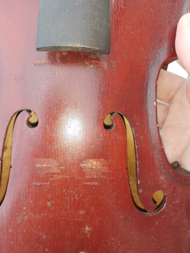 Old Antique Violin With Hard shell Case