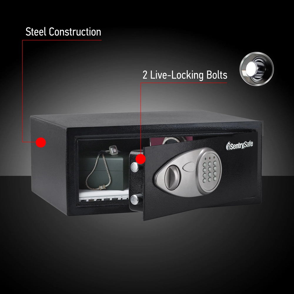 SentrySafe X075 Digital Keypad Security Safe - 0.78 Cu. Ft. Storage Solution
