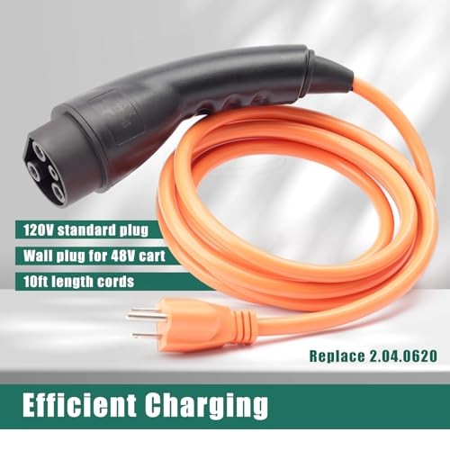 ST-031016-PT Charging Power Cord Replacement for Evolution ICON EV Golf