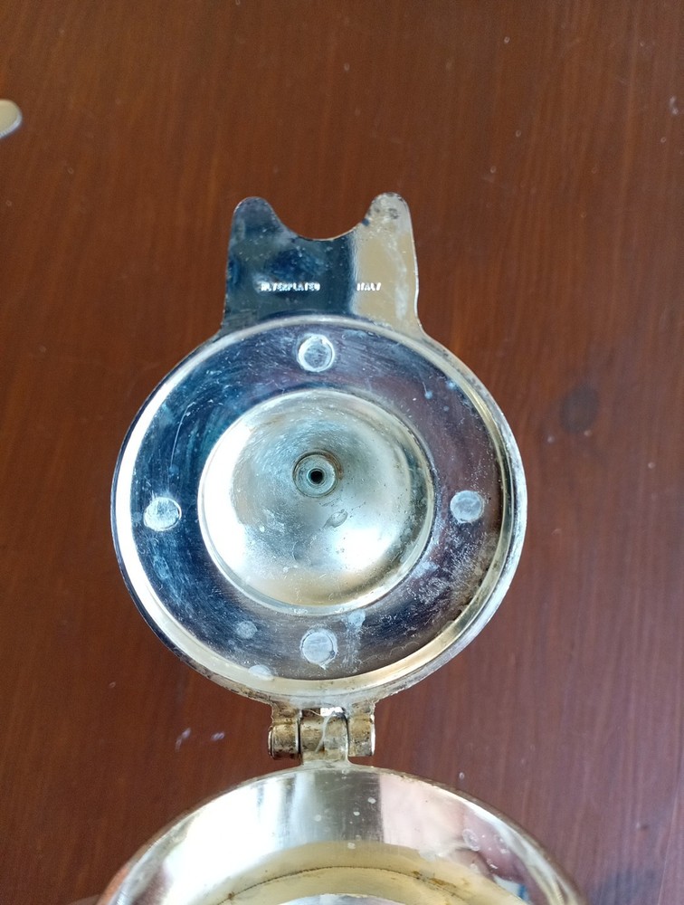 Vintage Italian Silver Plate Pitcher Top