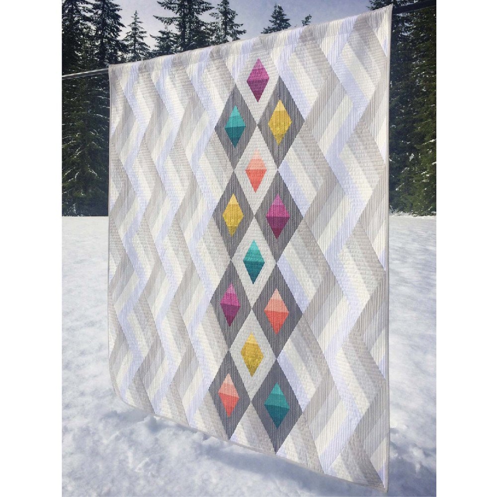 Woven Jewel Box Quilt Pattern - Cut Loose Press