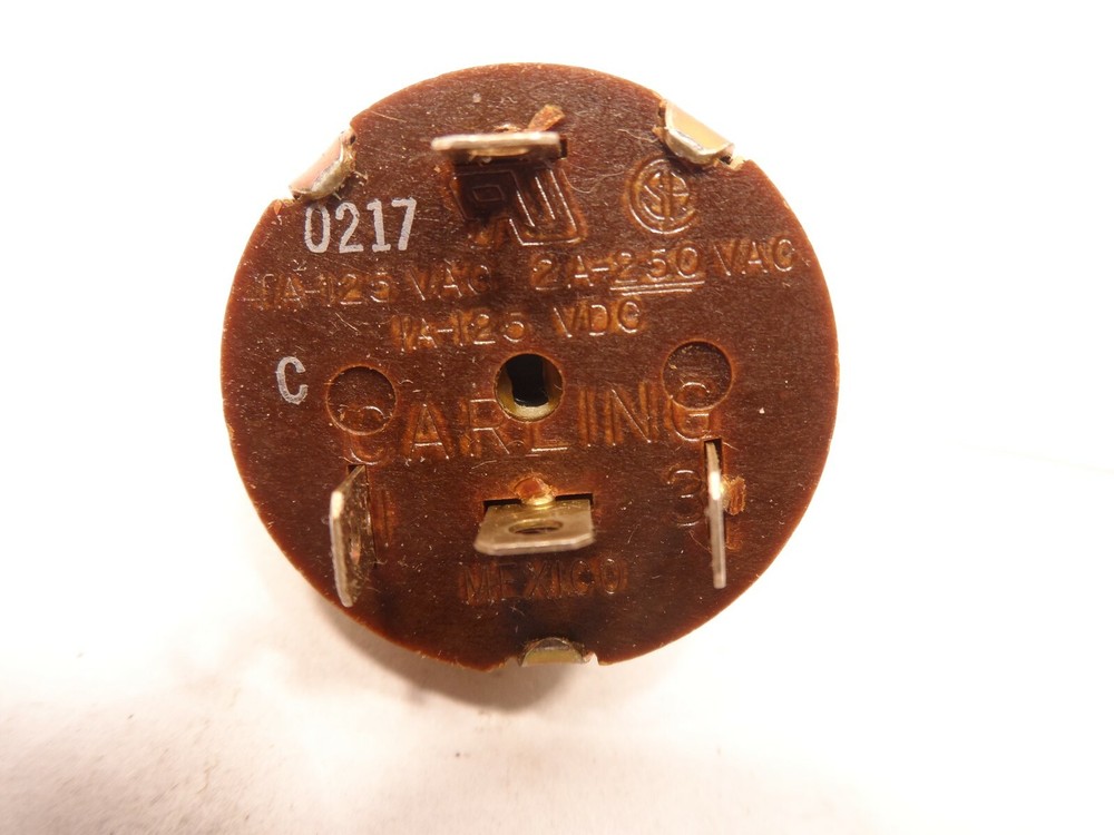 CARLING TECHNOLOGIES 700-BL Rotary Switch,SP3T,4 Connections