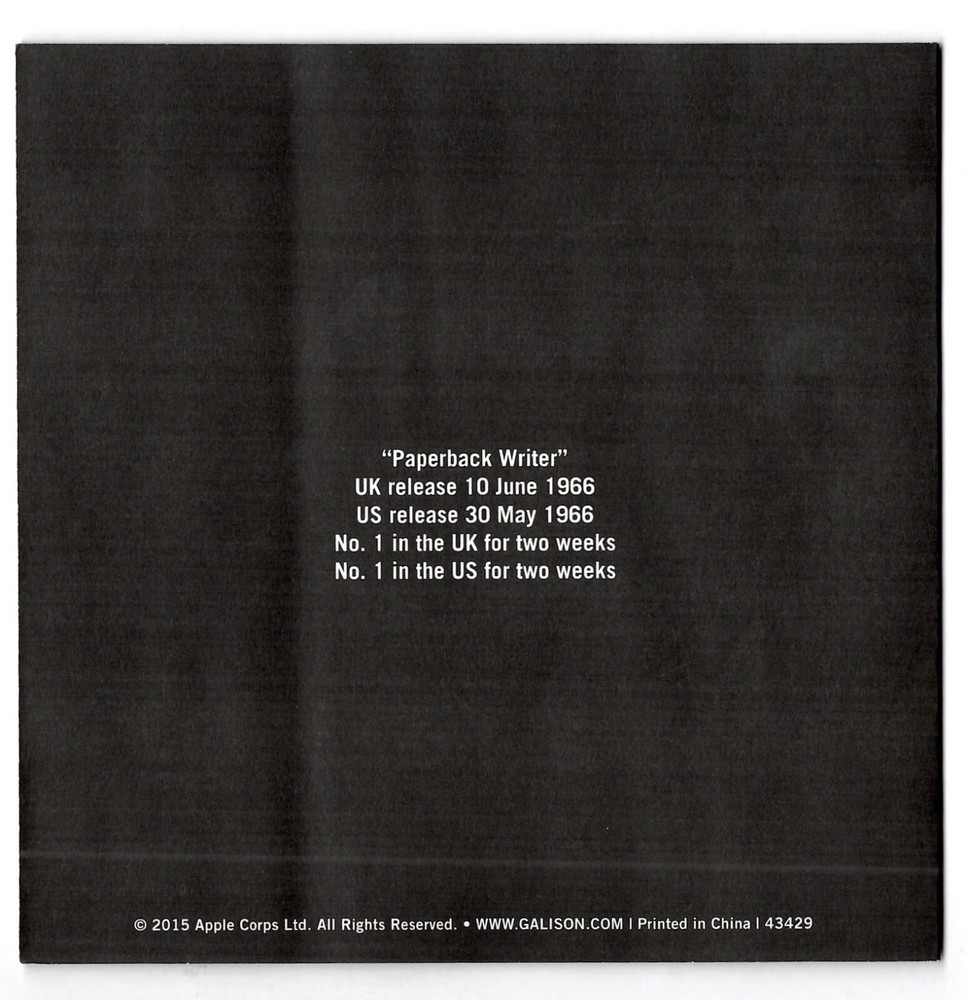 The Beatles Mini Envelope - Paperback Writer - Rain