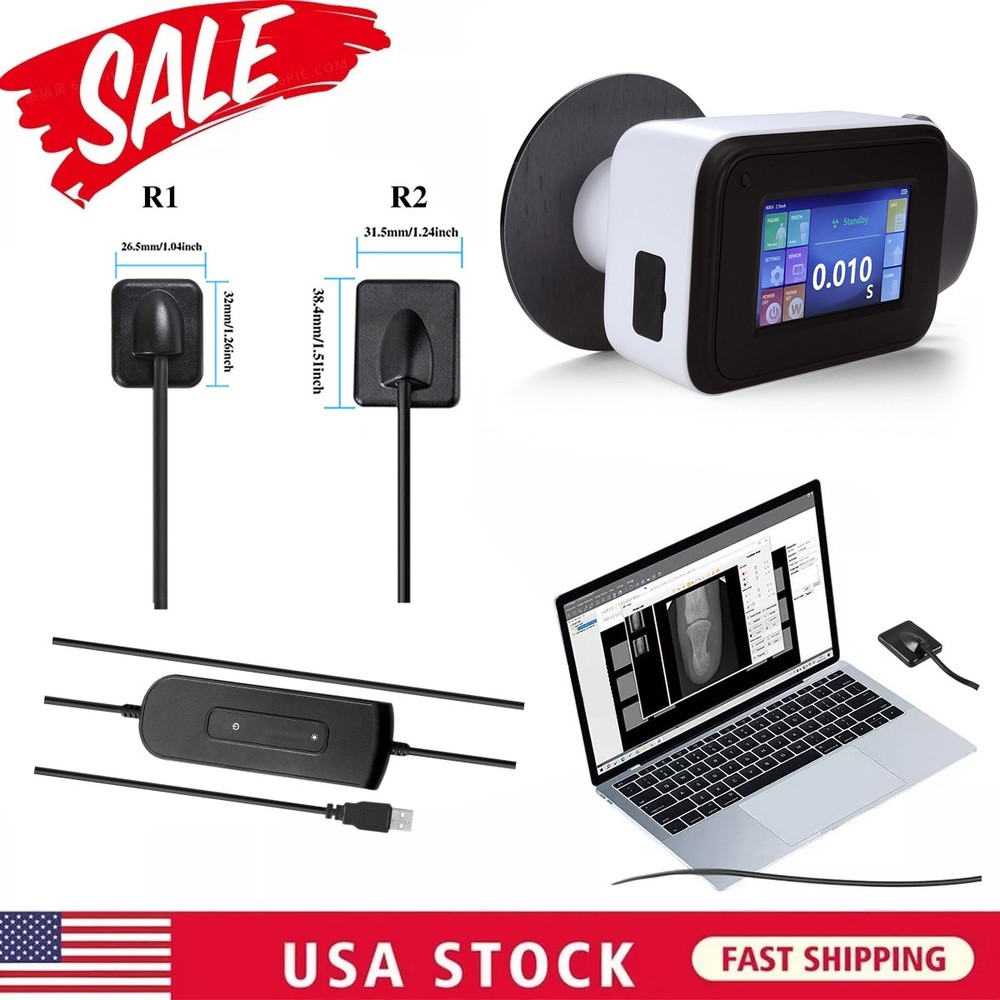 Dental X Portable Rayos Digital Machine Imaging System Scatter Shield / Sensor