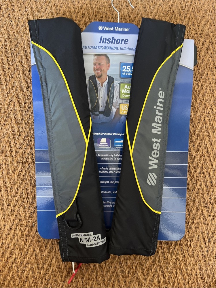 West Marine Inshore Automatic/Manual Inflatable NEW