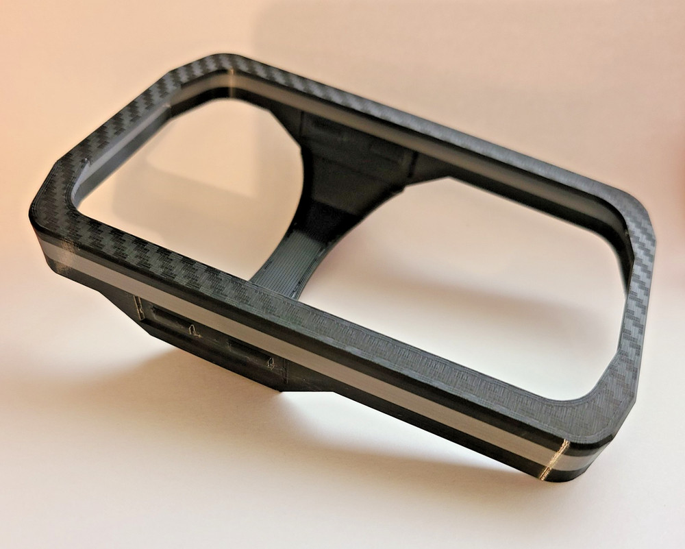 Minelab Manticore Compatible Control Box Bumper Protector - CF BLACK/GRAY