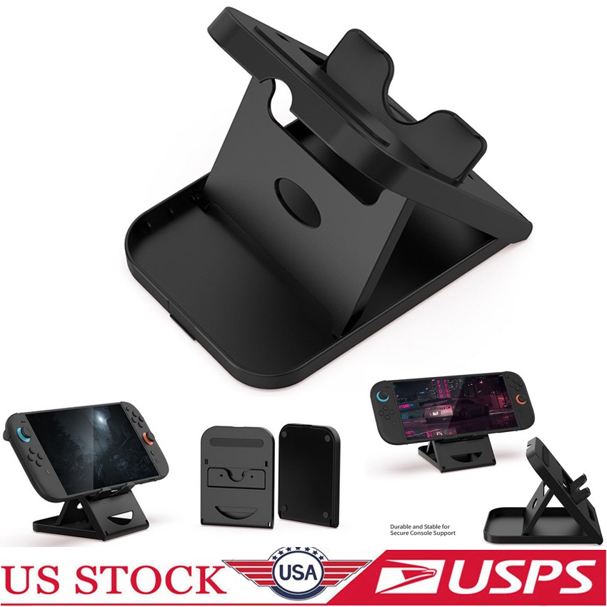 For Switch2/Switch/Switch OLED Gaming Console Foldable Adjustable Stand Bracket