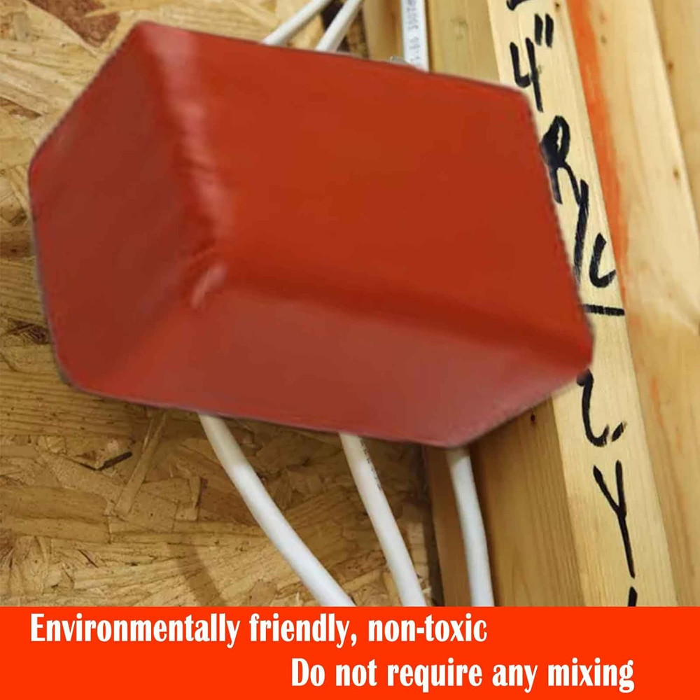 24 Pack Fire Putty Pads - Moldable Fire Barrier for Electrical Sockets & Opening