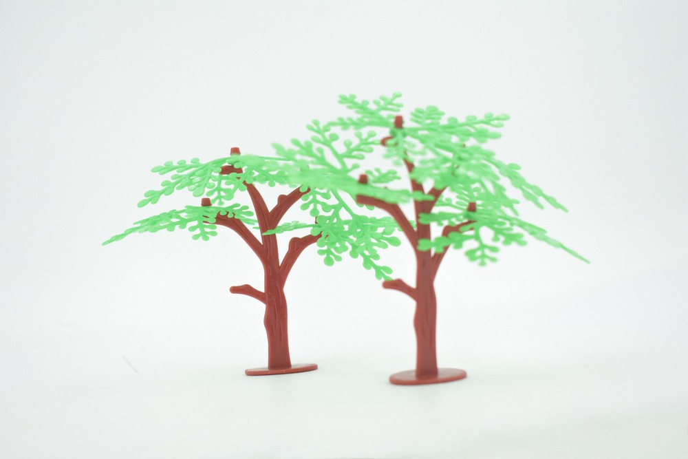 Tree Model 2 Pack, Educational Toy Realistic Model Figurine Replica 4" ABC09B263