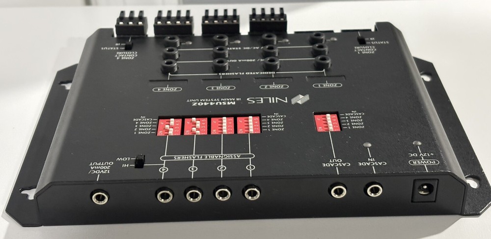 UNTESTED Niles MSU440Z Multi Room IR Infrared Repeater System Hub Module