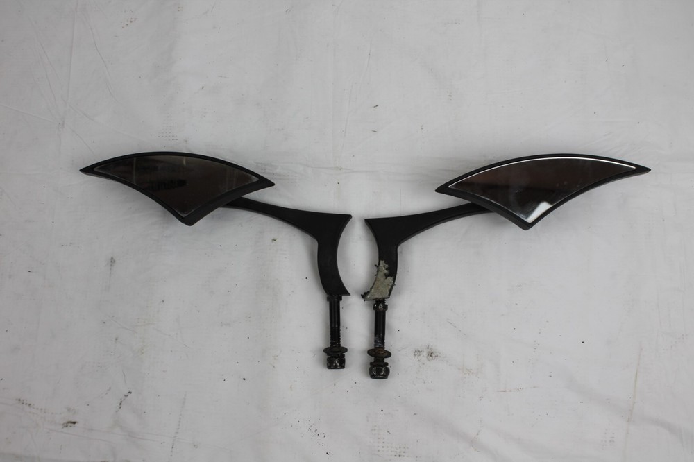 UNIVERSAL 10mm MOTORCYCLE CHOPPER CUSTOM MIRRORS
