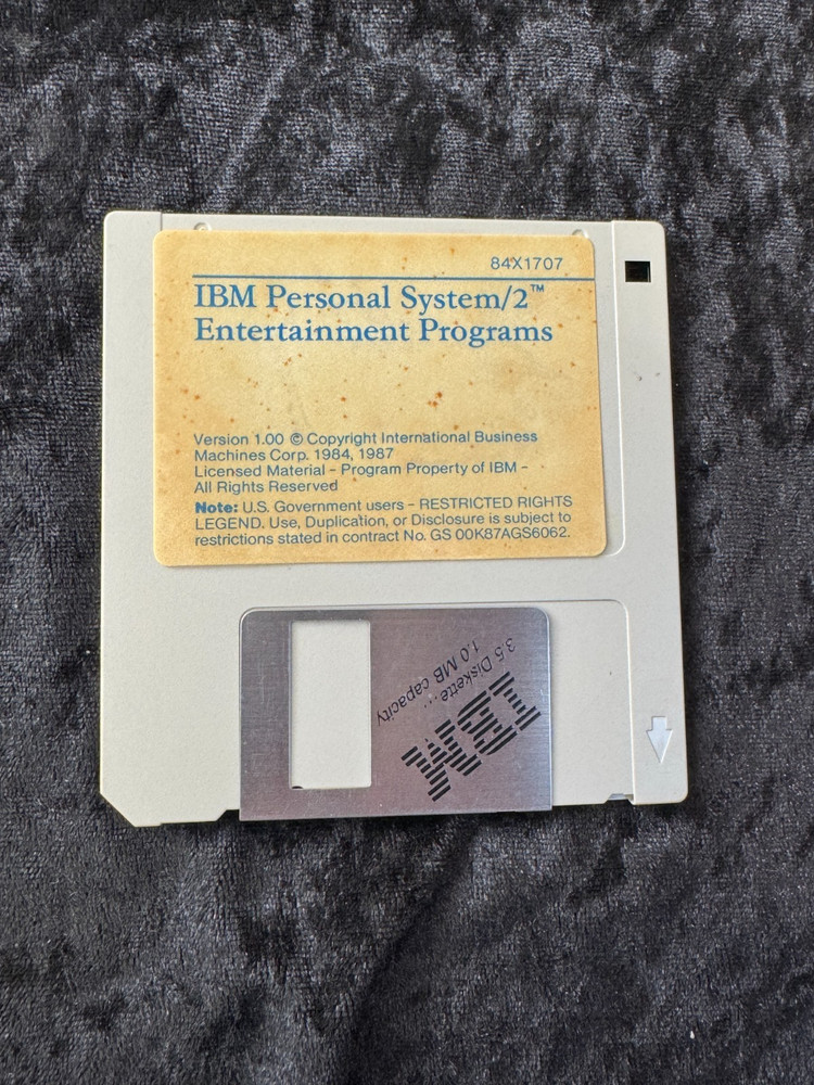 IBM Personal System/2 Entertainment Programs 3.5 Media