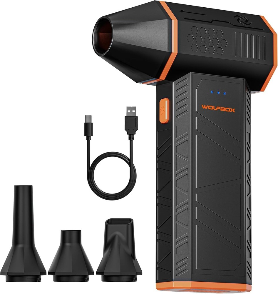 Cordless Air Duster Aire Comprimido 3 Speed Rechargeable