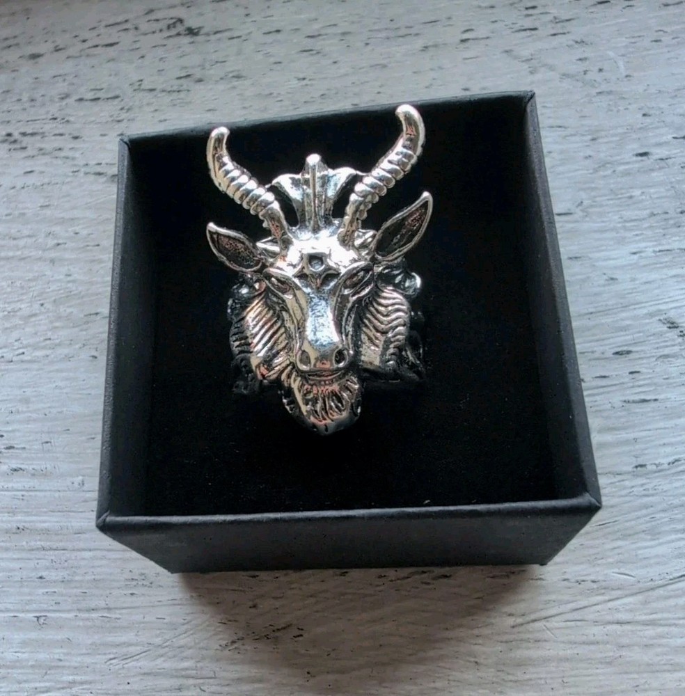 Haunted Doll Active Spirit Negative Demonic Portal Shapeshifter Silver Ring 1 Pc