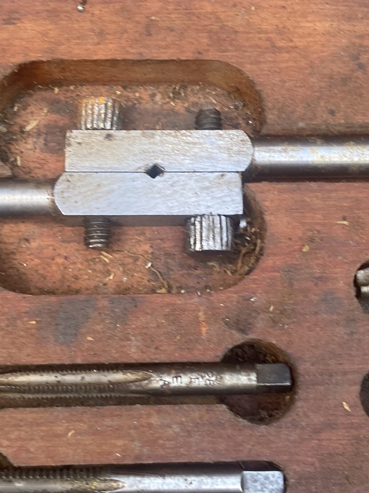 Vintage Tap Set W/ Case