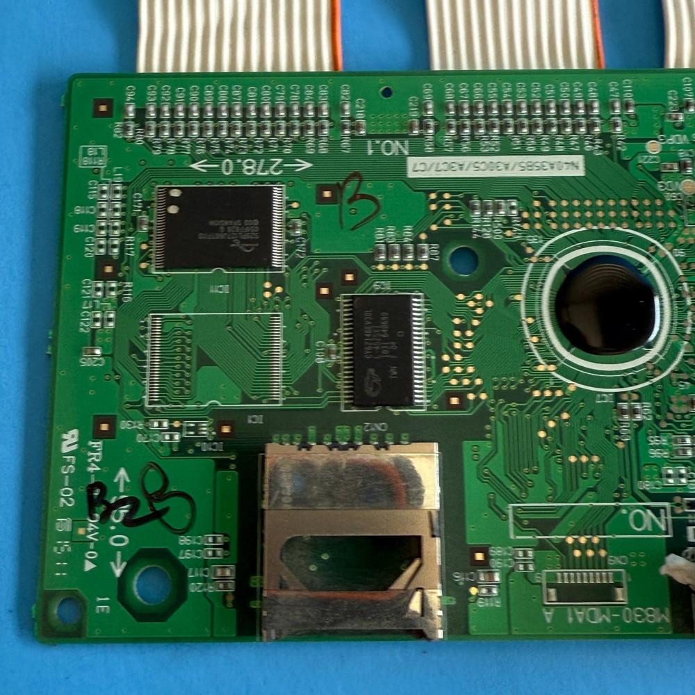 CASIO WK-6500 Replacement Used Part: Main Processor USB Circuit Board M830-MDA1