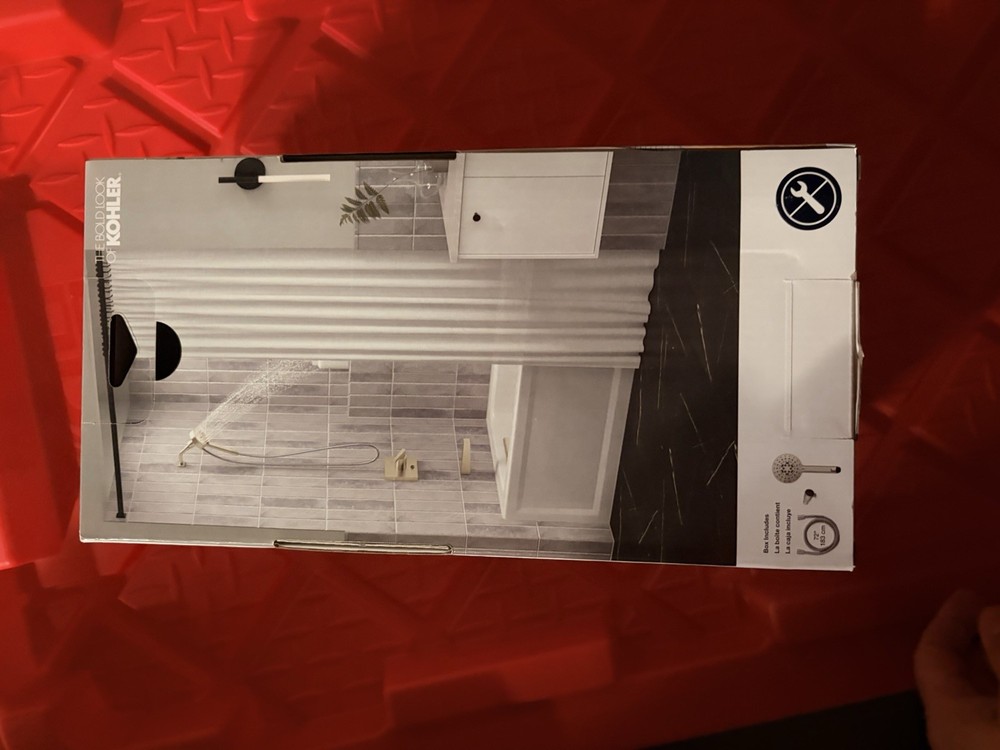 Kohler Multi-Function Handheld Shower Head 4 Spray Patterns Chrome Silver