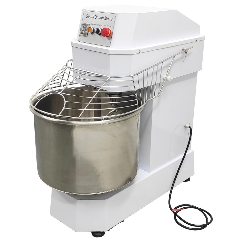 220V 60L Commercial Dough Mixer Machine Double-acting Double-speed Three-phase