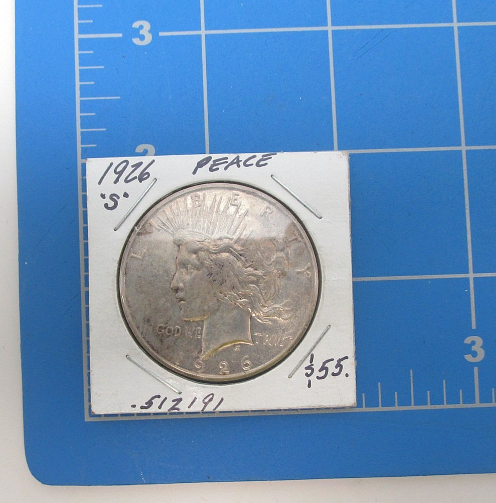 1926 S Peace Dollar Great Condition