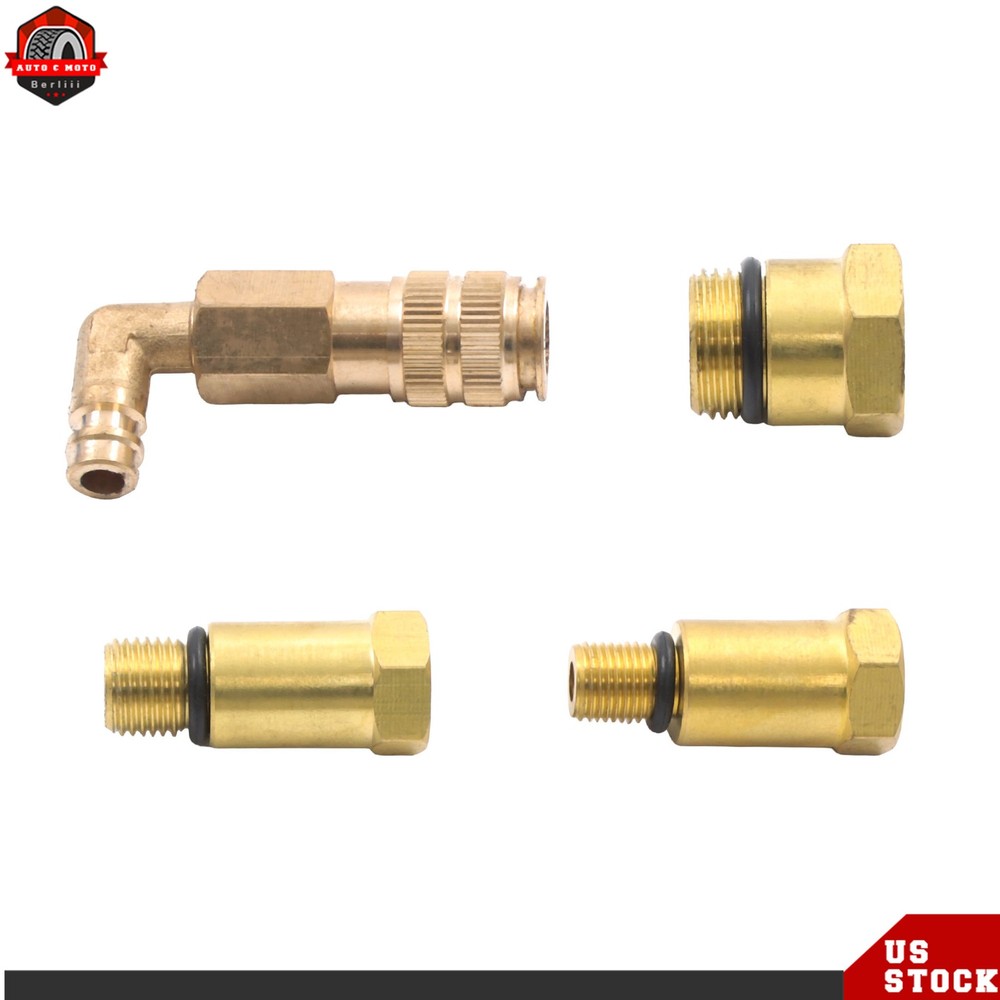 46PCS Petrol Diesel Engine Compression Tester Leak Down Diagnostic Tool Kit