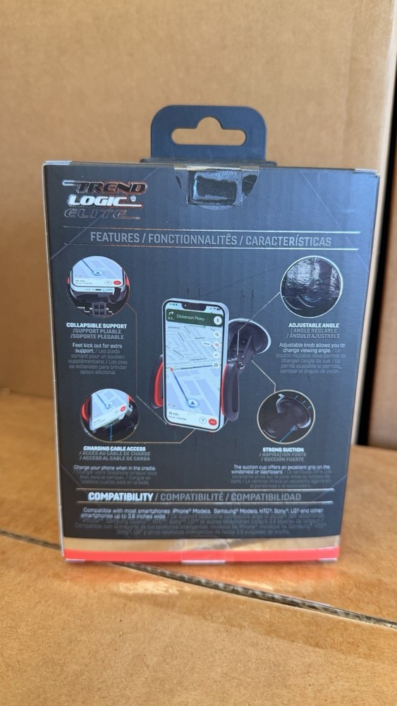 Universal Car Phone Mount Holder Suction Cup Dashboard Windshield 360°