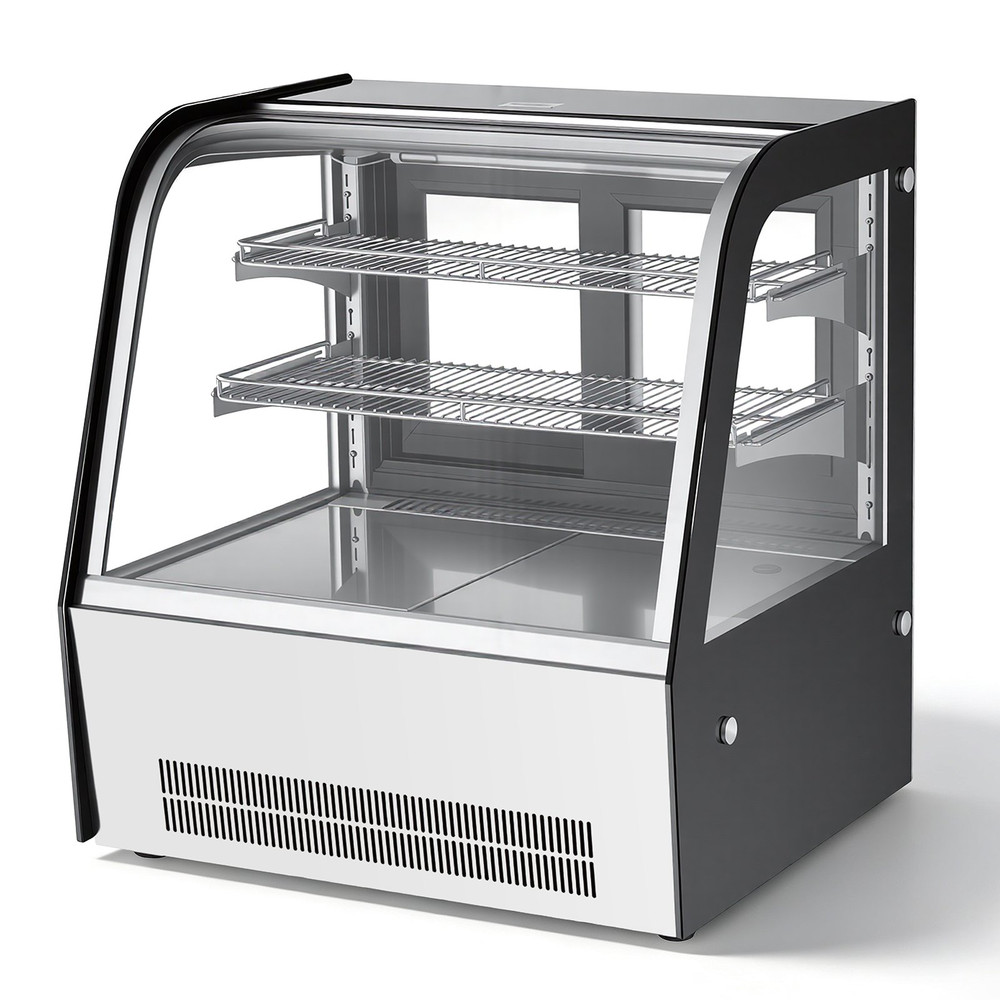 4.2 Cu Ft Refrigerated Display Case 2 Tier Cake Pastry Fridge