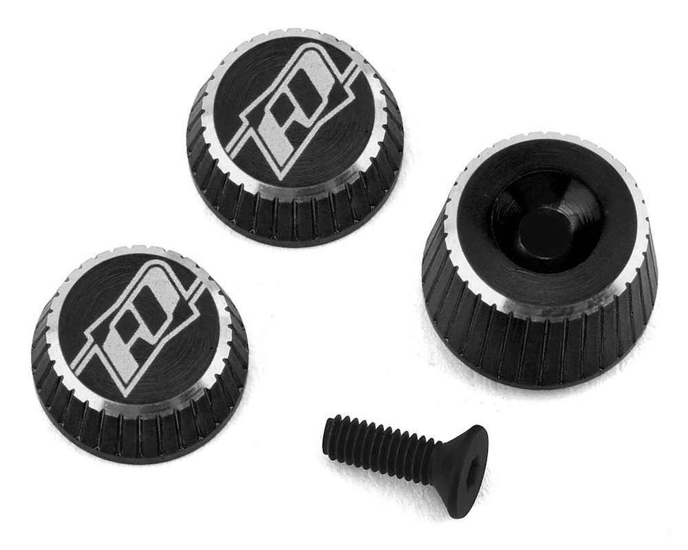 Revolution Design M17 Dial & Nut Set (Black) [RDRP0501-BLK]