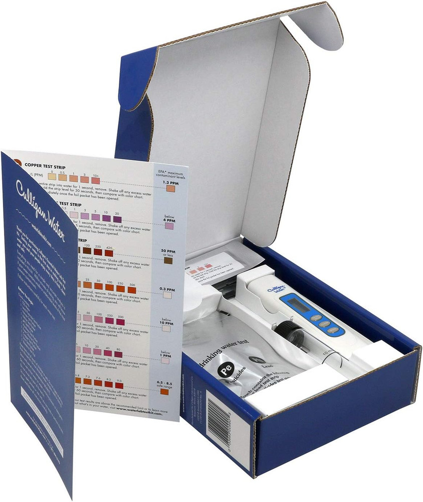 Essential Water Lab Test Kit – Comprehensive Home Water Testing for Lead, Bacter