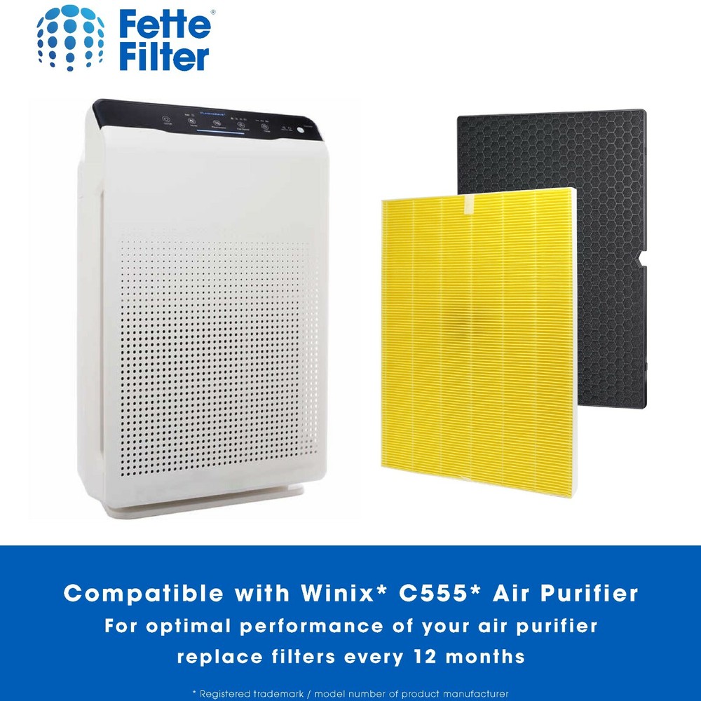Air Purifier True HEPA Filter Replacement Compatible with Winix 116131