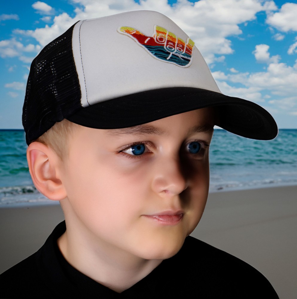 Gravity Threads Shaka Youth Adjustable Trucker Hat