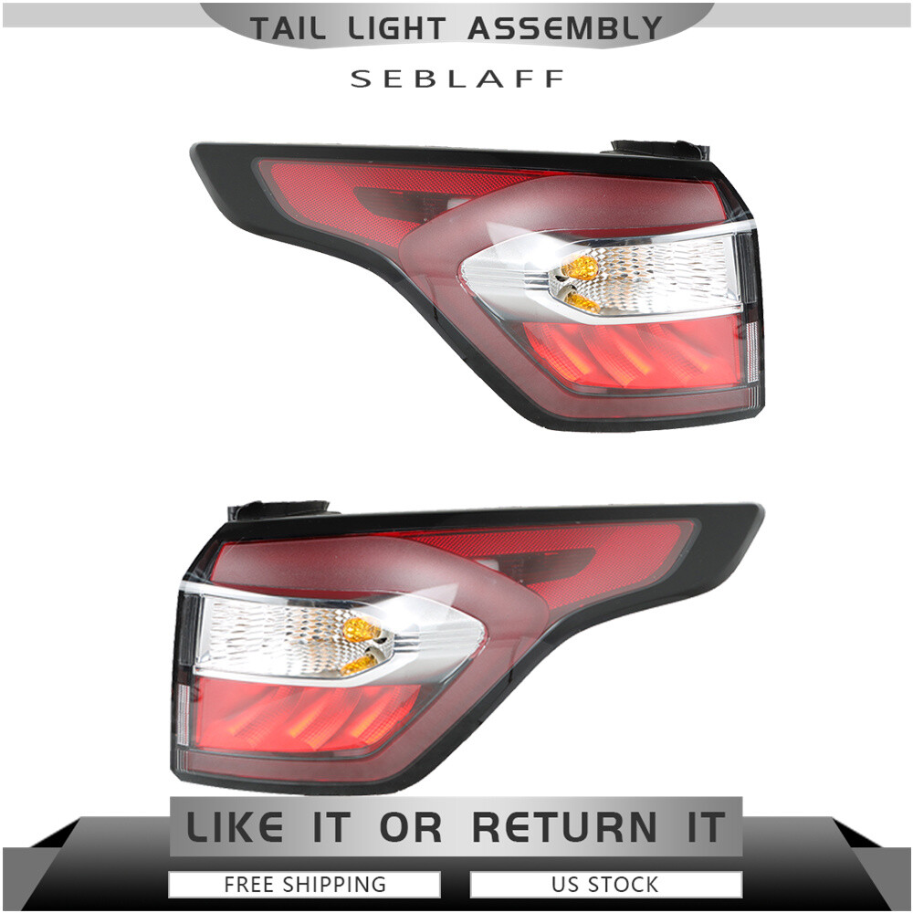 Tail Light Brake Lamp For 2017-2019 Ford Escape Kuga Outer Rear Right+Left Side