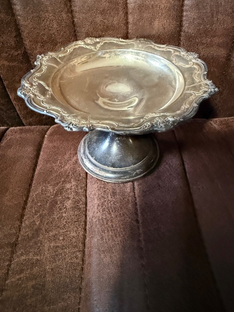Vintage Gorham Sterling Silver Compote Dish  Chantilly #740