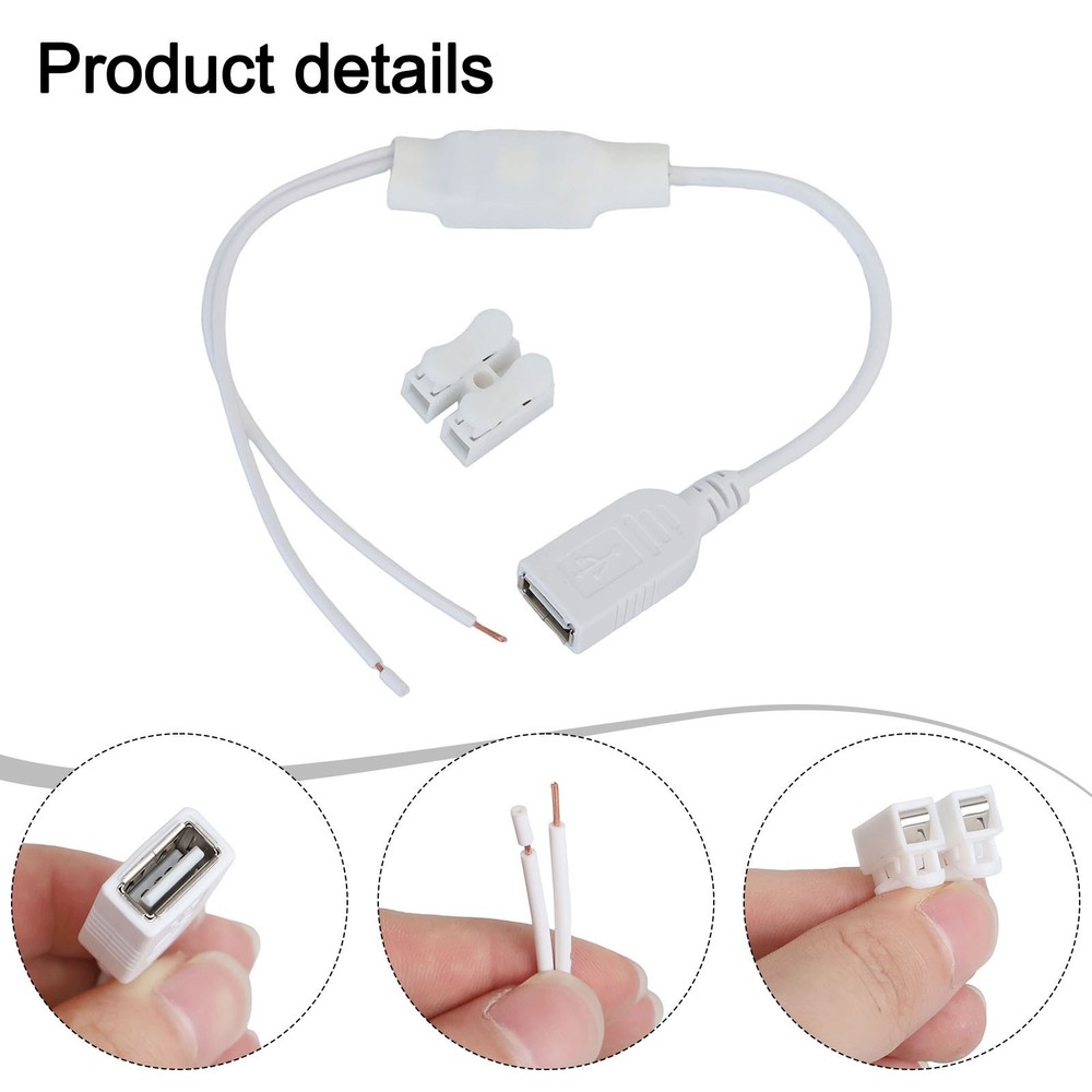 Sleek Design USB Connector Converting AC Voltage into Useful DC Energy
