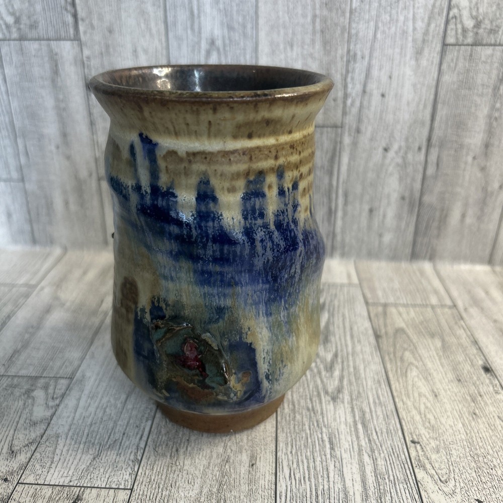 Art Studio Glazed Pottery Vase Cup Mug Drip