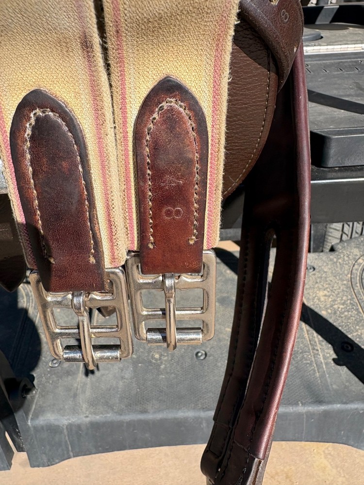 TAD COFFIN SMART-RIDE PERFORMANCE SADDLE WITH FORWARD FLAPS SIZE 16