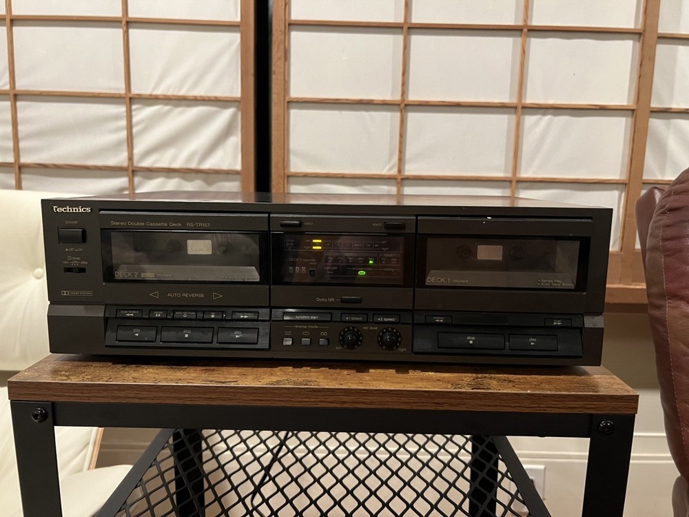 Vintage Technics RS-TR157 Stereo Double Deck