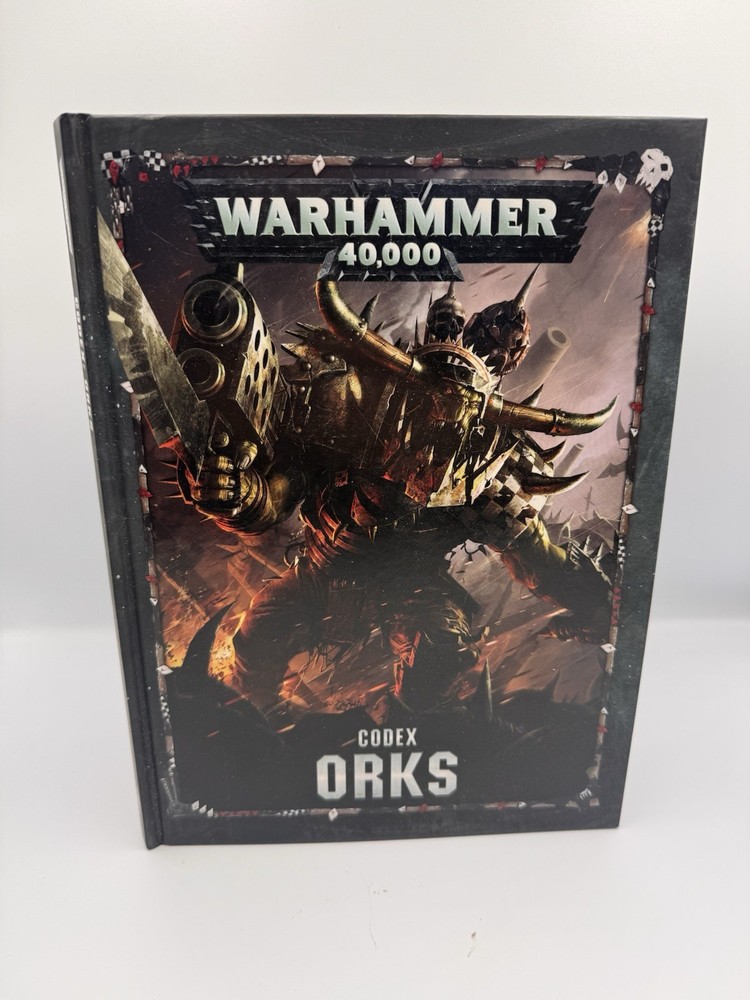 Warhammer 40k 40,000 Codex Orks 8th Edition OOP Games Workshop HC 2018 EB#55015