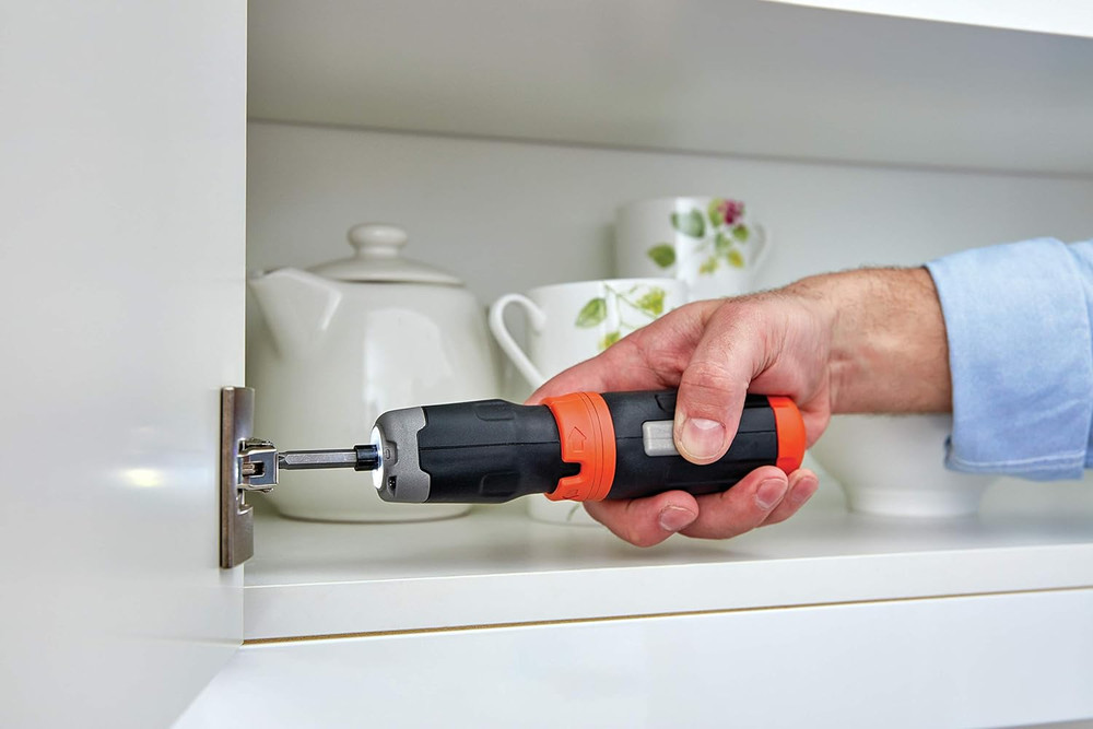 BLACK+DECKER Cordless Screwdriver, Alkaline (BCF601AA)