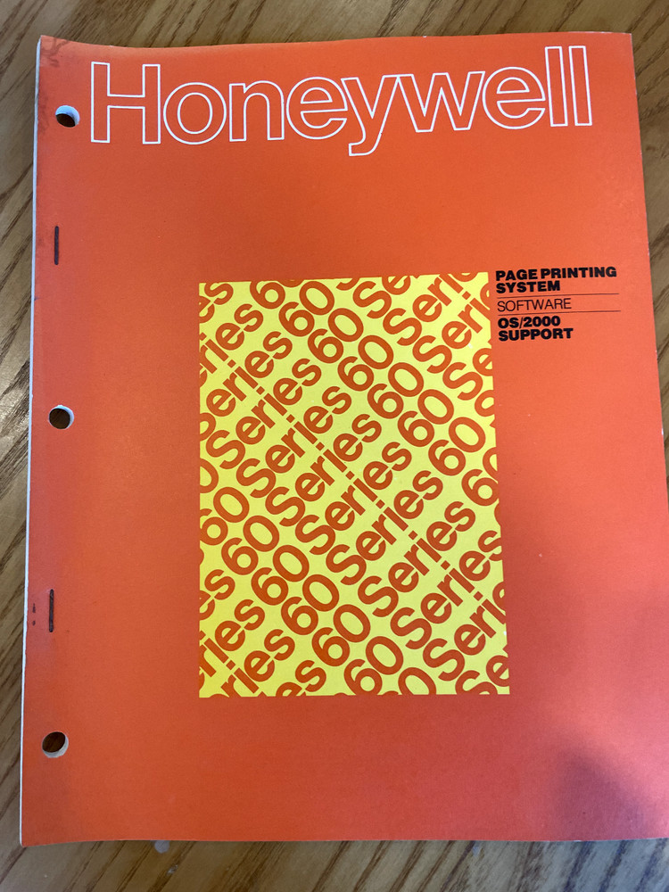 Honeywell Information Systems manuals (set of 6)