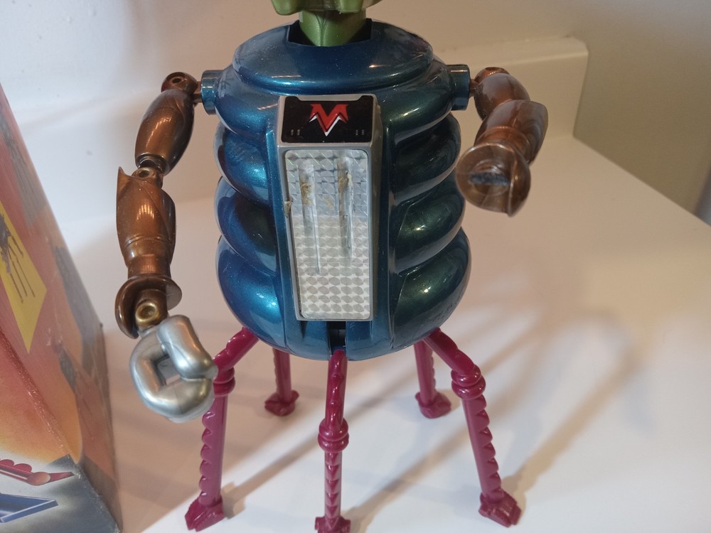 Outer Space Spider Electronic Walking Robot Lights 1984 Working in Box Working!