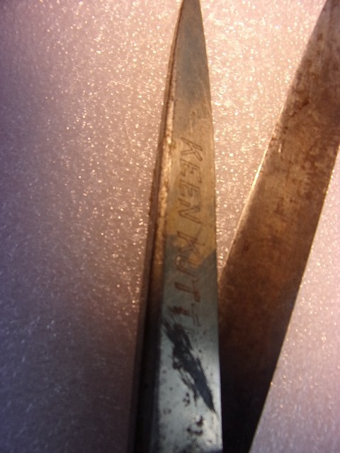 vintage keen kutter 8 inch scissors