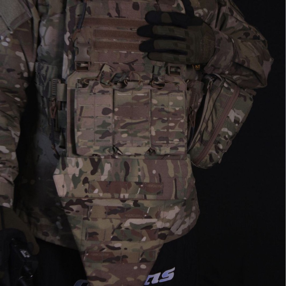 Tactical Vest Lap style groin/pelvic Protector Molle Jockstrap Baffle Panel
