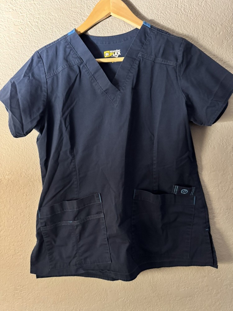 WONDERFLEX SCRUB SIZE S NAVY