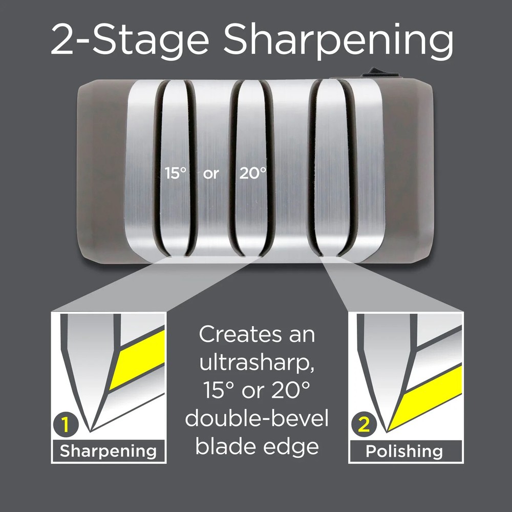 Chef'sChoice Rechargeable AngleSelect SCH52 Electric Knife Sharpener