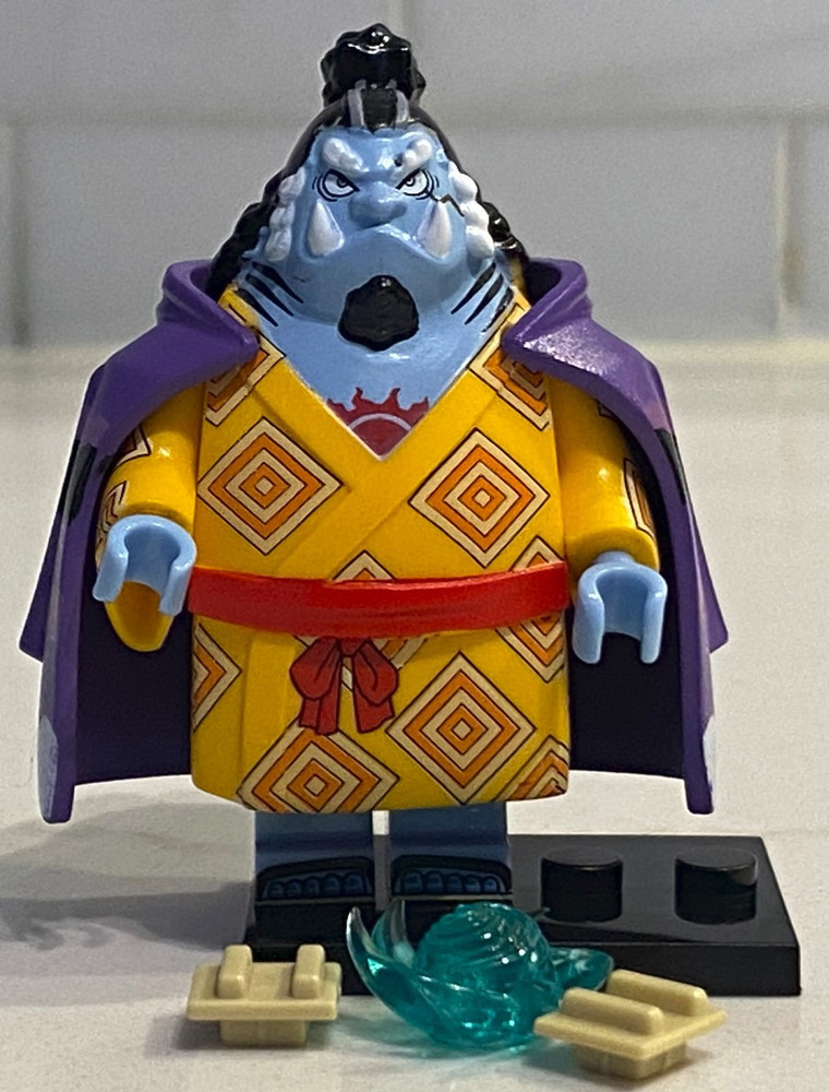 Jinbe One Piece Custom Minifigure  Brick Block