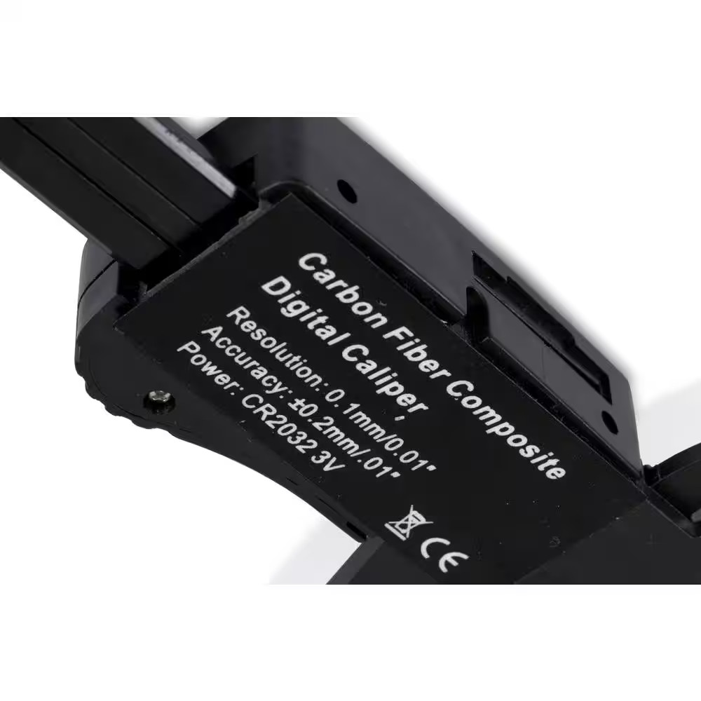 6.1 In. Electronic Digital Caliper with LCD Readout and Storage Case