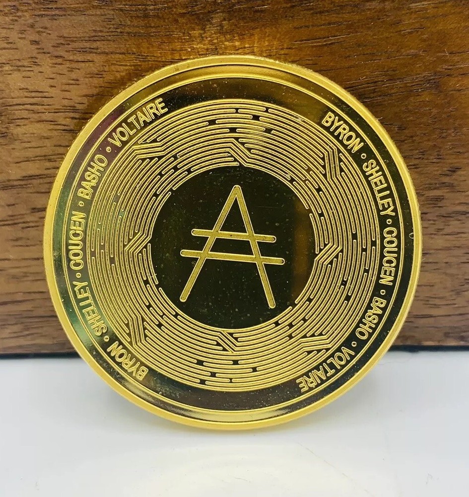 ADA Cardano 1 Oz Commemorative HODL Crypto Challenge Coin