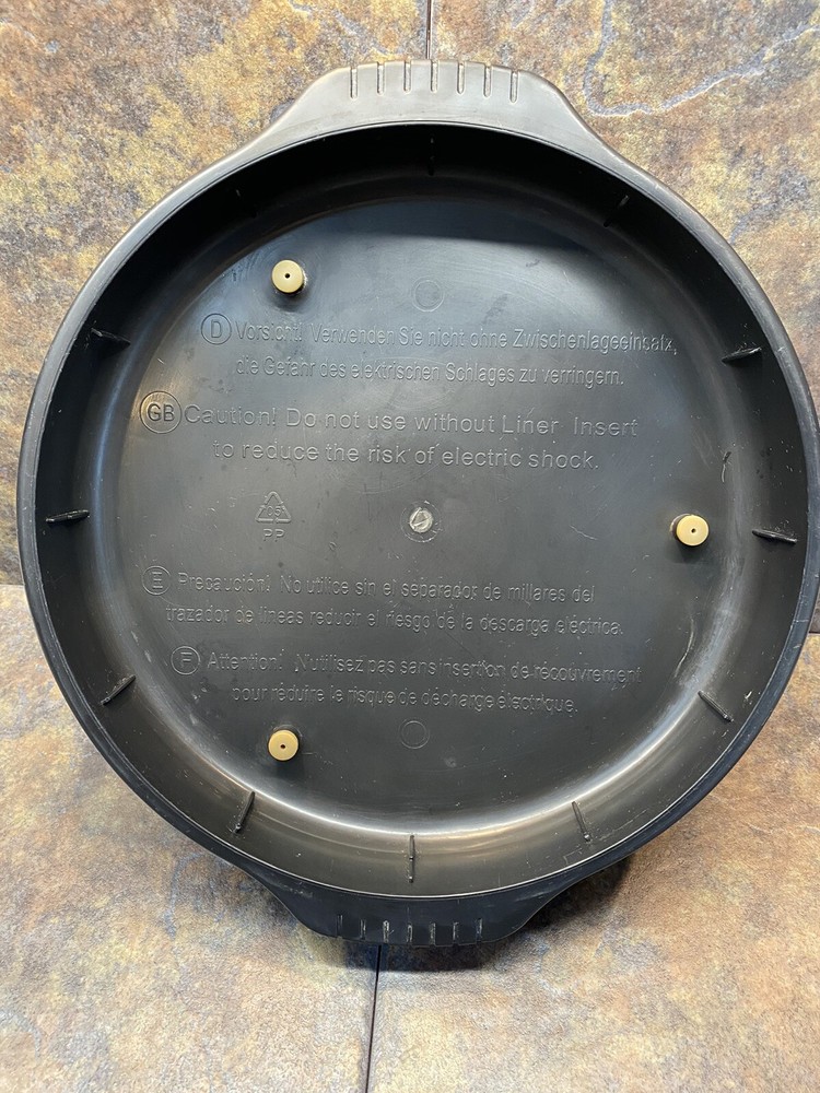 Nuwave Pro Infrared Oven 20358 Replacement Part Bottom Base Pan and Drip Tray