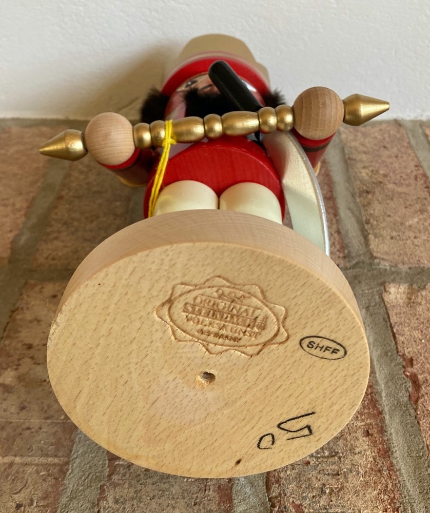 Steinbach 14” German King Nutcracker w/ Tag NO BOX Damaged